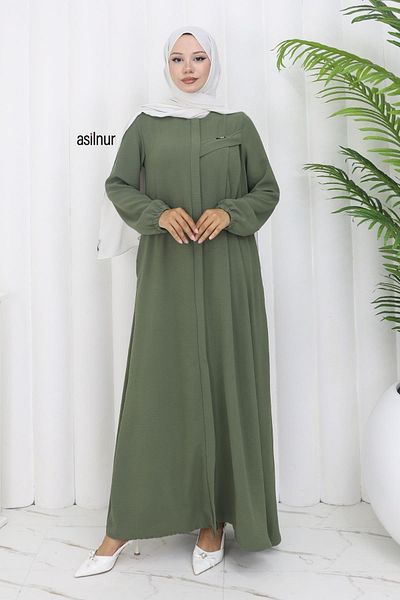 ASİLNUR Sena Ayrobin Piping Ferace Green