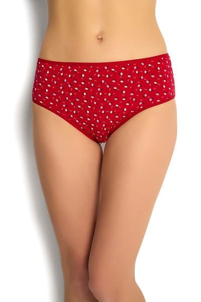 Jiber Women's 12-Piece Patterned High Waist Panties 654