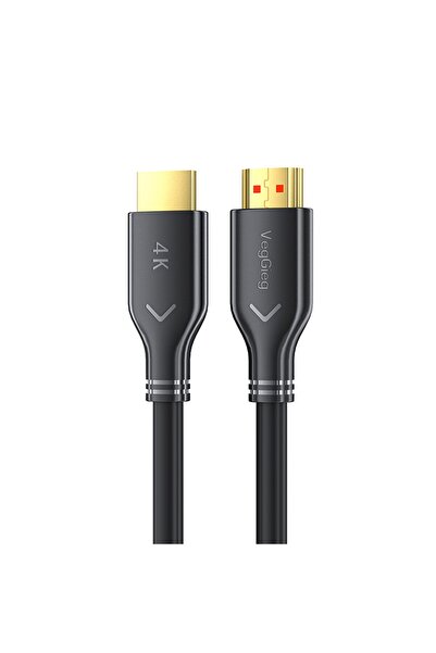 Veggieg V-H107 18Gbps HDR 4K 60Hz 3D Destekli HDMI 2.0 Kablo 1.5 Metre
