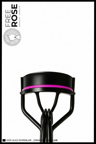 Free Rose Pink Eyelash Curler Mca6A