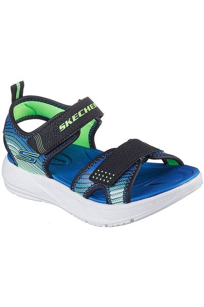 SKECHERS Sandály Skechers Microspec-splash, Černé, Dětské