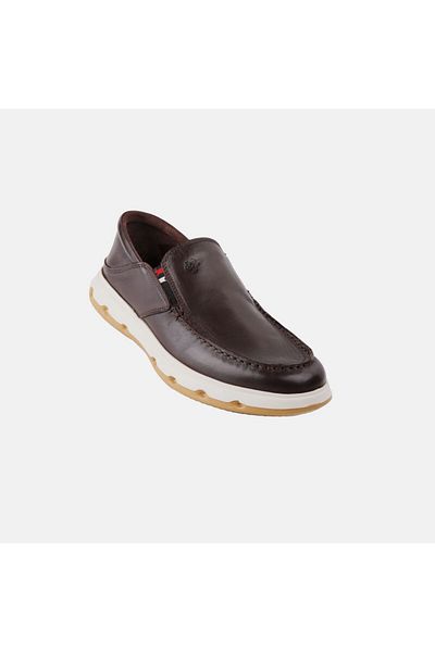 MARCOMEN 21396 Coffee Casual Leather Shoes