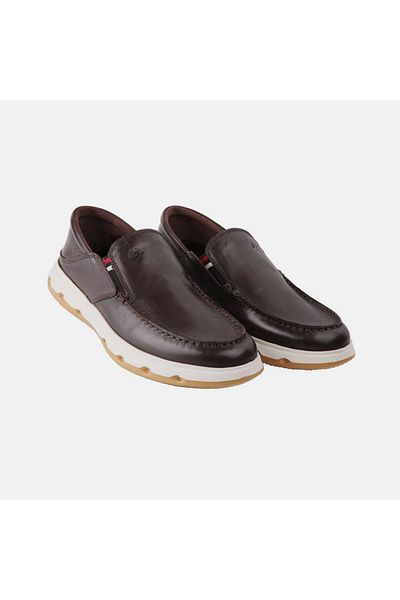 MARCOMEN 21396 Coffee Casual Leather Shoes