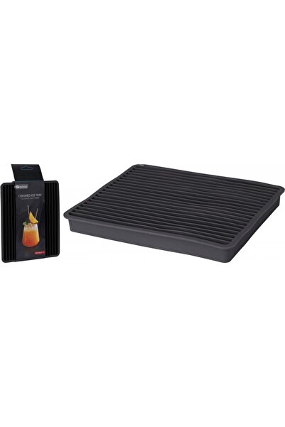 Excellent Houseware Excellent Crush ice mold, black, silicone, 18 x 14 x 2 cm