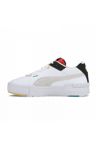 Puma Cali Sport Wh Wn S Puma Alb-Puma Negru 373908-01