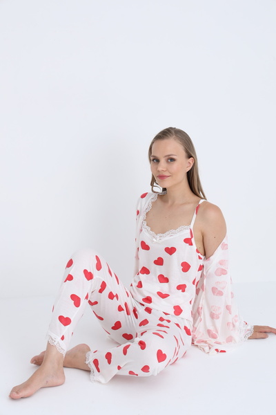 STELLAPİNK Women's Bamboo Pajama Set