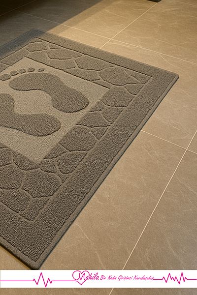 Mahila 100% Cotton Foot Towel 50X70Cm, Lavatory & Shower Cabin Front Footprint Towel, Foot Mat