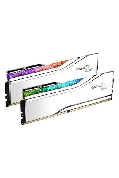 ENERGIZER GSKILL GSkill Gskıll Trident Z5 Royal Silver Rgb DDR5-6400MHZ CL32 32GB (2X16GB) Dual (32-39-39-102) 1.40V