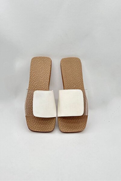 SWORD Summer Slippers - Casual Slippers with Side Transparent Detail - Women's Slippers