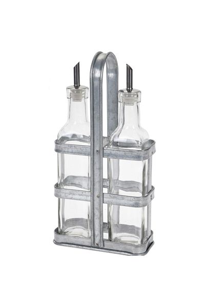 Excellent Houseware Olivera Vintage EH, sticlă, metal, 500 ml