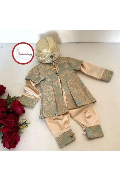 Gelincimherşey Момче принц Грийн османски костюм