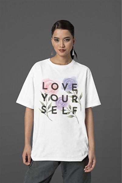 Butik 100% pamuk MUŠKARCI/ŽENE - VOLITE SEBE - MAJICA SA KRATKIM RUKAVIMA I O...