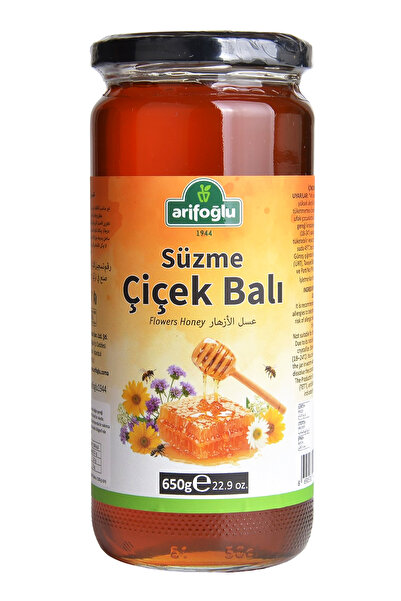 Arifoğlu Süzme Çiçek Balı 650g