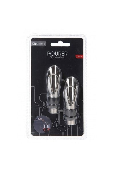 Excellent Houseware Set of 2 Excellent wine droppers, stainless steel