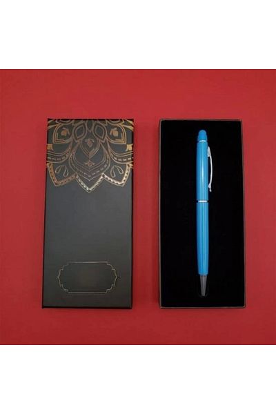 ELİS Ballpoint Pen Turquoise Decorative Gift