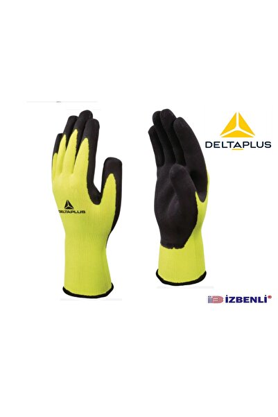Delta Plus Ap-733 Foam Latex Coated High Grip Mechanic Gloves Pack of 12