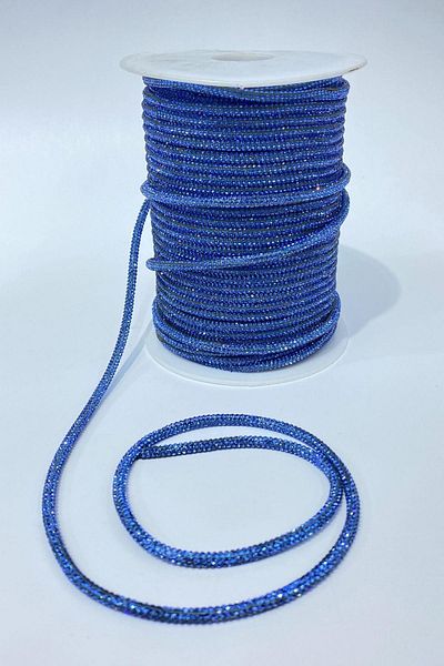 Limelia Baby Blue Full Tight Stone Pipe Ribbon Cord