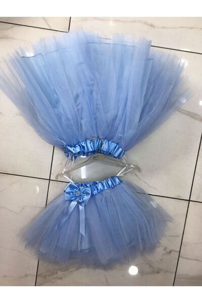 Tiril Tiril Дівчача спідниця з бантиком і тюлем 20 РІЗНИХ КОЛЬОРІВ