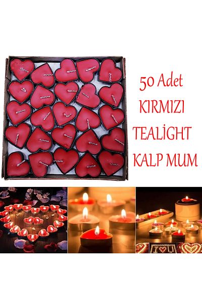 Fixport Tealight Heart Candle