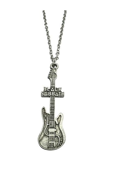 Herşey Nota Black Sabbath Music Band Themed Unisex Necklace – Rock & Metal Style Jewelry 60 cm