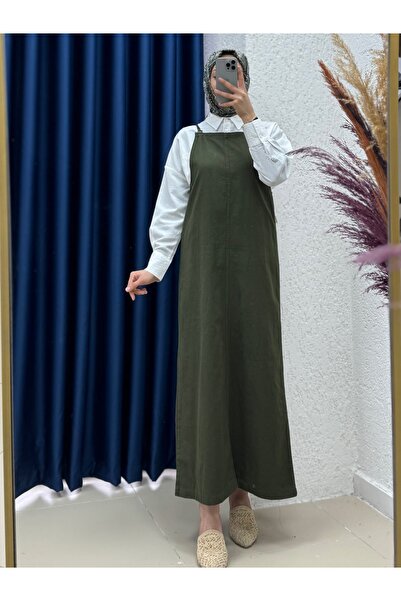 MİHRA STORE Basel Gabardine Gilet-Bn4225 Khaki