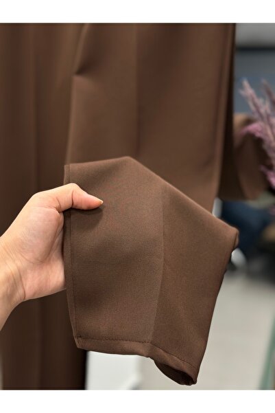 MİHRA STORE Beren Hidden Pocket Trousers-Mt1508 Coffee