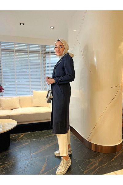 Moodbasic CUPRA TRENCH-2573 CU PĂSĂRI FĂRĂ CĂPTUȘE