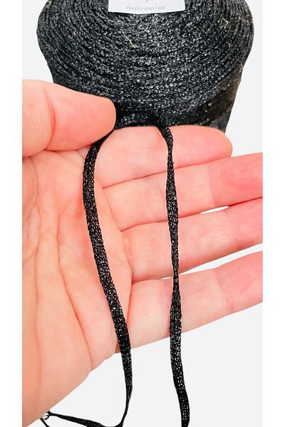 Makromİps PREMIUM FULL GLITTER RIBBON STRING 200gr (+-15) ΦΩΤΕΙΝΟ ΒΡΑΔΙΝΟ ΦΩΤΕΙΝΟ ΠΟΥΛΟΥ ΤΣΑΝΤΑ ΝΕΡΟ ΚΑΛΑΘΙ ΠΛΕΚΤΟ ΧΕΙΡΟ ΧΟΜΠΙ