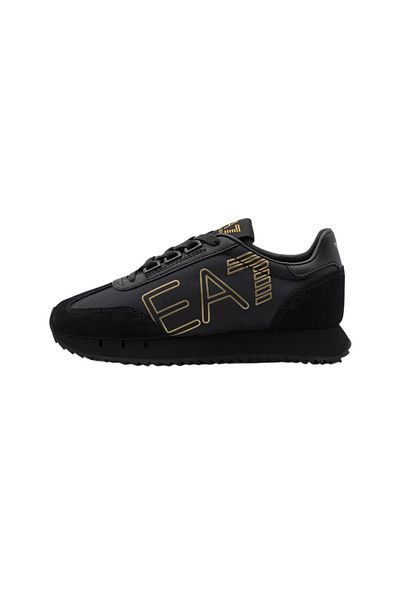 EA7 VINTAGE ALB-NEGRU