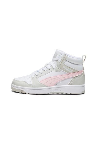 Puma Rebound V6 Mid Jr PUMA White-Frosty