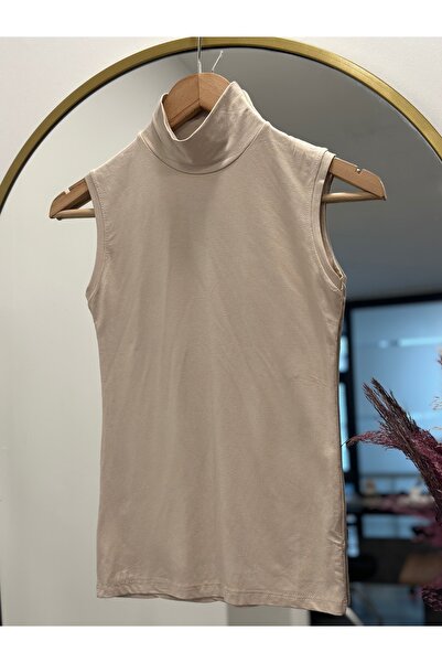 MİHRA STORE Esen Half Fisherman Zero Sleeve Badi-Ee135 Stone