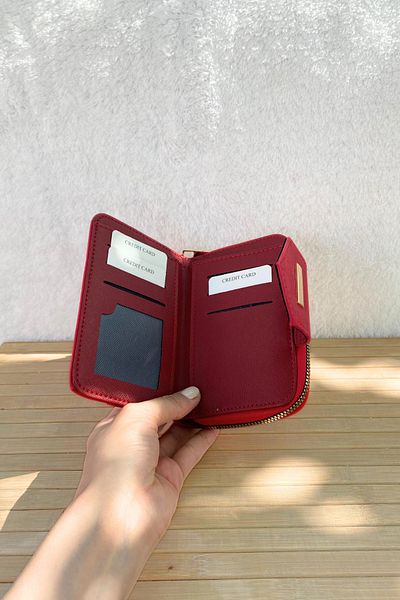 Mazel Design Women's Zippered Card Holder Compartment Wallet Accessory