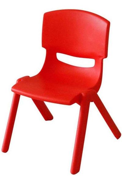 huitich Plastic Chair For Kids Red 28 Cm