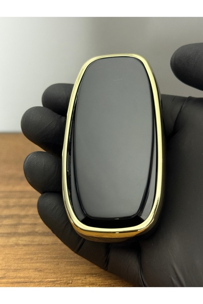 Mavi Keys Husă de protecție pentru chei din silicon cu 3 butoane compatibilă cu Audi A4, A5, Q5, A6, A7, A8, culoare neagră