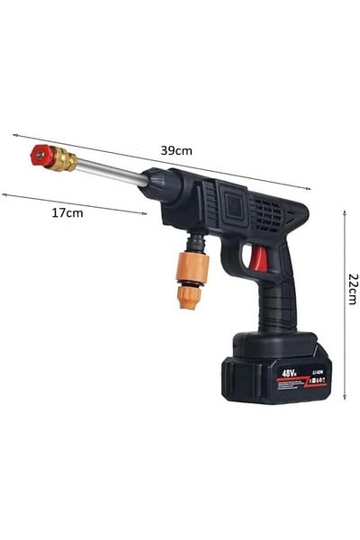Other Cordless Cleaning Pressure Washer 48v Rechargeable Battery With Accessories