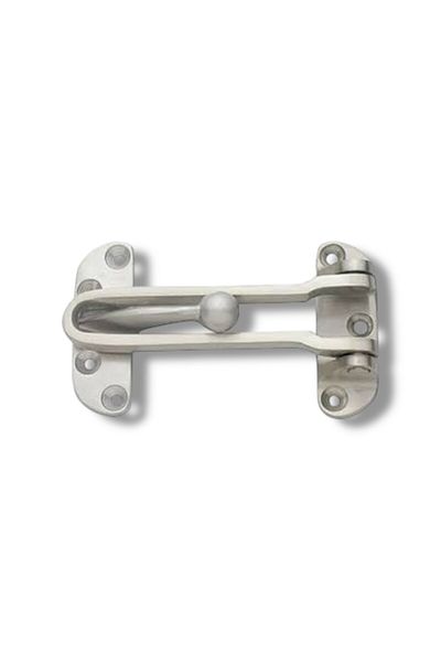 Beşel Steel, Wooden Door Safety Clamp - Safety Lock Satin