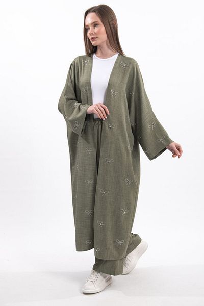 MEHRA Long Kimono Set