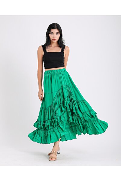 ZTO Women's Trends Skirt with Elastic Waist