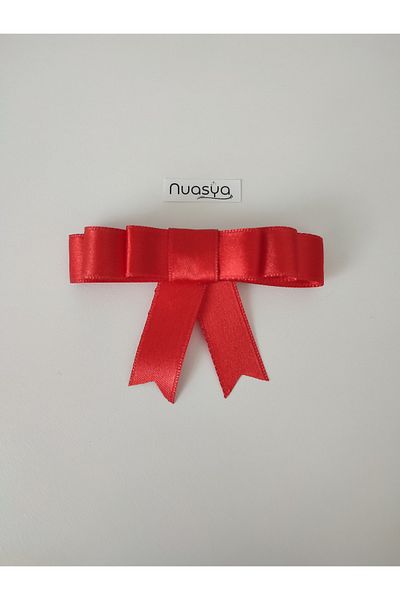 Nuasya Red Bow Automatic Buckle Special Day Henna Wedding April 23 May 19