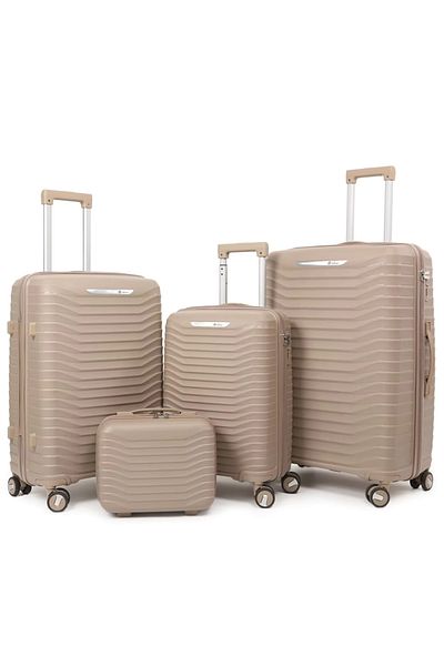 Shihon Shehyoun 4-Piece Anti-Shatter Luggage Set