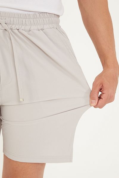 kaphone 10 Men's Parachute Fabric Back Double Pocket Slit Shorts