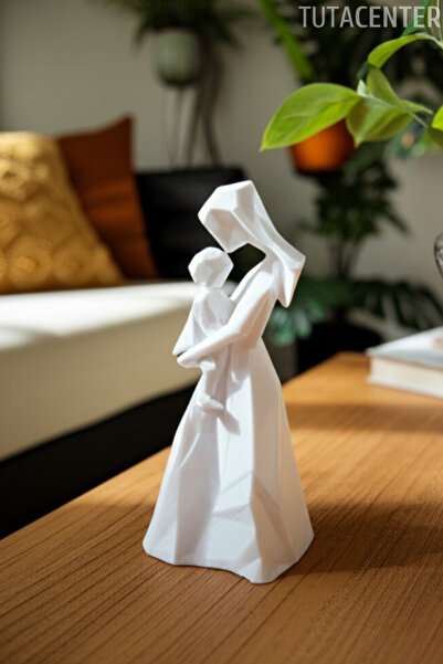 Mother and Child Figure from Heart to Heart (Modern Mother & Child Trinket)