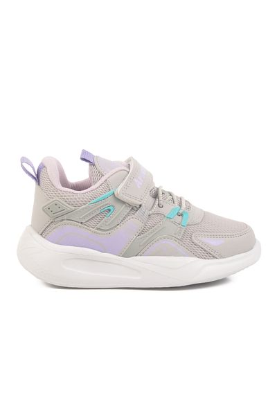 Aspor Ice Lilac Velcro Girls' Sports Shoes