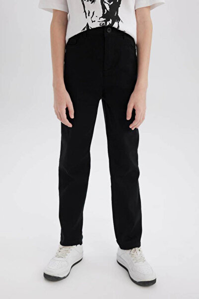 DeFacto X4224a6-22y Dečačke gabardin pantalone standardnog kroja sa ravnim no...