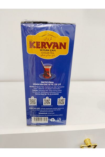 DÜNEN KERVAN Kervan Tea Ceylon Tea 3 Packages of 2400 Grams