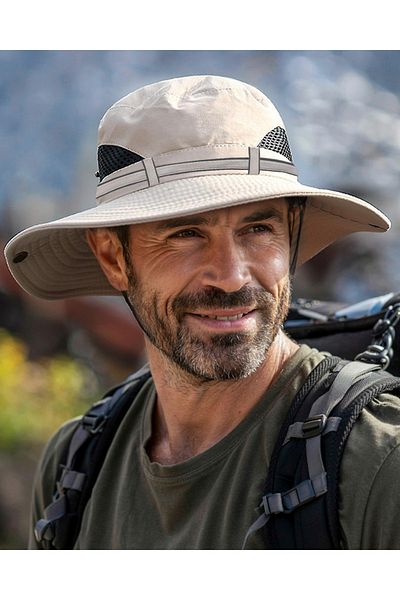 LAGRANZE Adjustable Hat for Men's Trekking and Camping