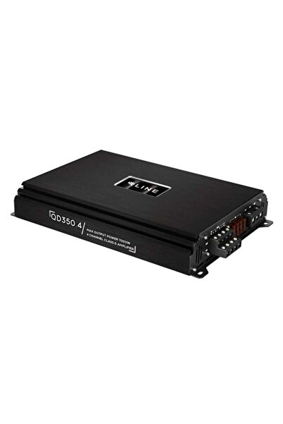 QLine D Sınıfı 4 Kanal Amplifikatör QD350.4