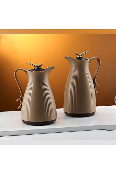 DVINA طقم ترامس شاي وقهوة قطعتين من رويال كاميل 1لتر + 0.5لتر