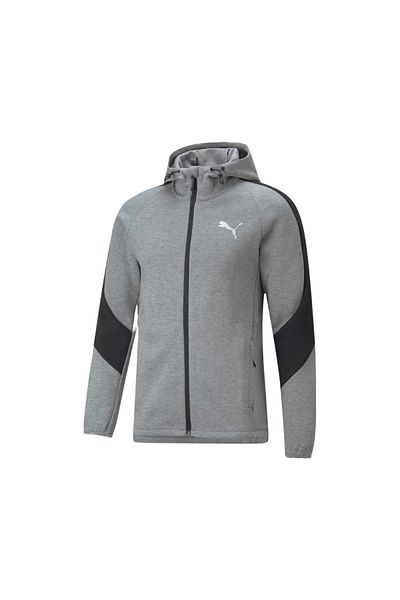 Puma Evostripe Full-Zip Hoodie Medium Gray He