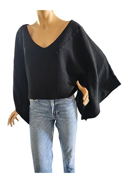 estewoman Muslin Boat Neck Blouse